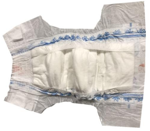 Супермягкий и супербелый нетканый материал.