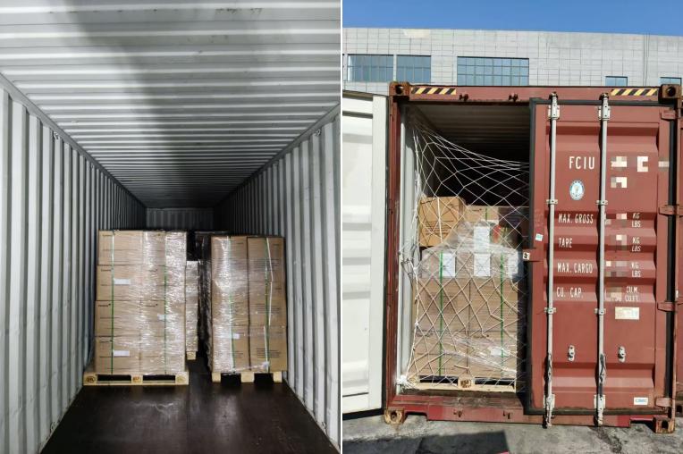 40-дюймовое медицинское оборудование FCL экспортировано в Мозамбик