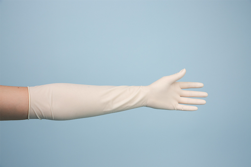 Латексные гинекологические хирургические перчатки