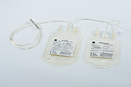 двойной пакет крови