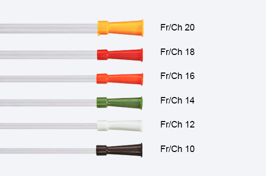 Размер катетера Нелатона